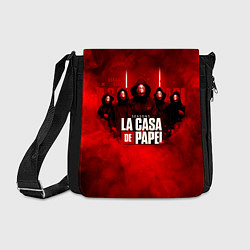 Сумка на плечо БУМАЖНЫЙ ДОМ - LA CASA DE PAPEL - BELLA CIAO, цвет: 3D-принт