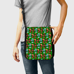 Сумка на плечо Minecraft heros pattern, цвет: 3D-принт — фото 2
