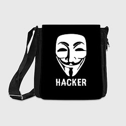 Сумка на плечо HACKER Маска V, цвет: 3D-принт