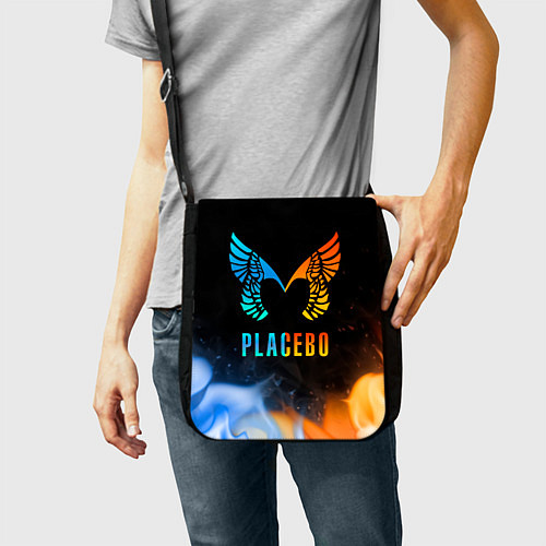 Сумка на плечо Placebo, Logo / 3D-принт – фото 2