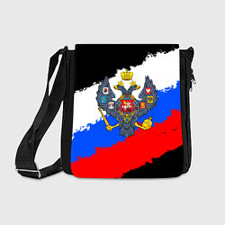 Сумка на плечо Россия - имперский герб, цвет: 3D-принт
