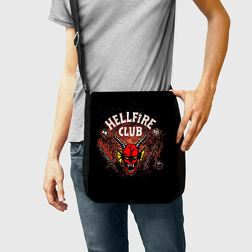 Сумка на плечо Hellfire club / 3D-принт – фото 2