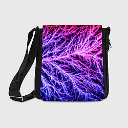 Сумка на плечо Авангардный неоновый паттерн Мода Avant-garde neon, цвет: 3D-принт