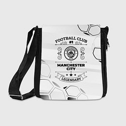 Сумка на плечо Manchester City Football Club Number 1 Legendary, цвет: 3D-принт