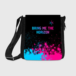 Сумка на плечо Bring Me the Horizon Neon Gradient, цвет: 3D-принт