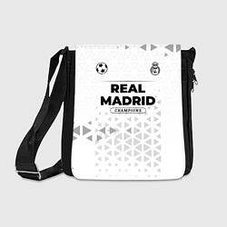 Сумка на плечо Real Madrid Champions Униформа, цвет: 3D-принт