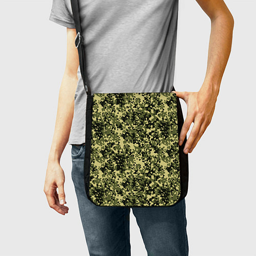 Сумка на плечо Камуфляж Flecktarn Jeitai / 3D-принт – фото 2