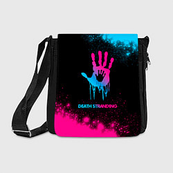 Сумка на плечо Death Stranding - neon gradient, цвет: 3D-принт