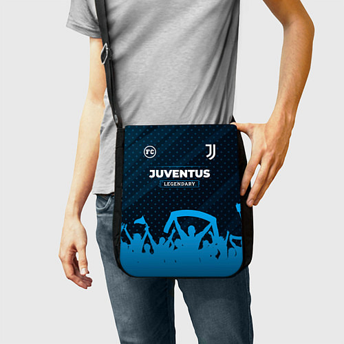 Сумка на плечо Juventus legendary форма фанатов / 3D-принт – фото 2