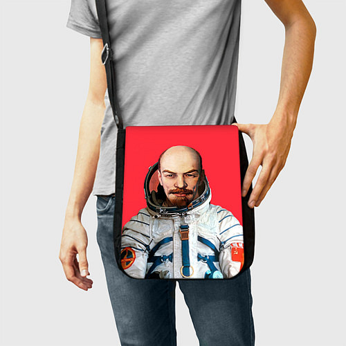 Сумка на плечо Ленин космонавт / 3D-принт – фото 2