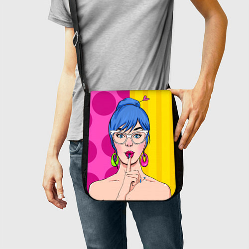 Сумка на плечо POP ART / 3D-принт – фото 2