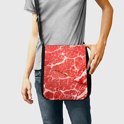 Сумка на плечо Кусок мяса, цвет: 3D-принт — фото 2