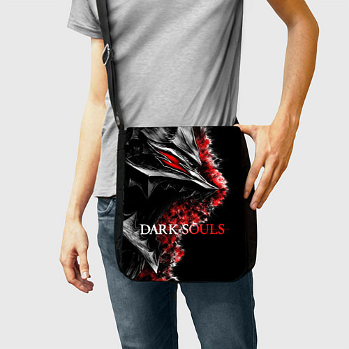 Сумка на плечо Dark Souls: Wolf / 3D-принт – фото 2