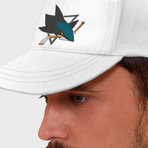 Бейсболка San Jose Sharks / Белый – фото 2