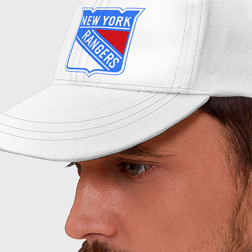 Бейсболка New York Rangers / Белый – фото 2