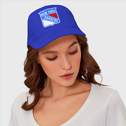 Бейсболка New York Rangers, цвет: синий — фото 2