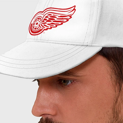 Бейсболка Detroit Red Wings / Белый – фото 2