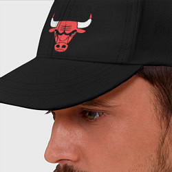 Бейсболка Chicago Bulls, цвет: черный — фото 2