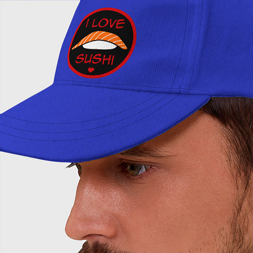 Бейсболка Love Sushi / Синий – фото 2
