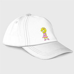 Бейсболка Лиза милашка, цвет: белый