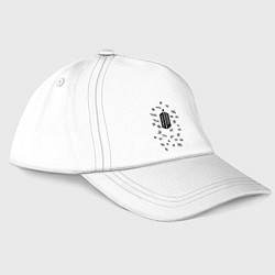 Бейсболка Doctor Who: Days, цвет: белый