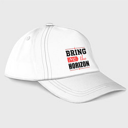 Бейсболка Bring me the horizon, цвет: белый