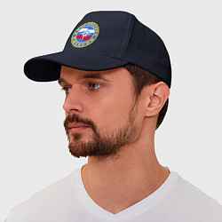Бейсболка Emercom Russia, цвет: тёмно-синий — фото 2