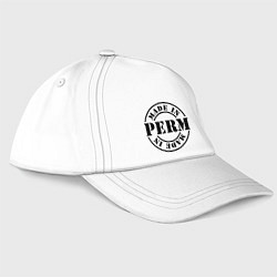 Бейсболка Made in Perm, цвет: белый
