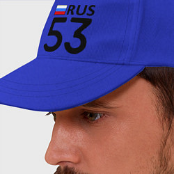 Бейсболка RUS 53, цвет: синий — фото 2