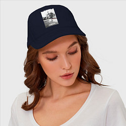 Бейсболка YAMAHA на вираже, цвет: тёмно-синий — фото 2