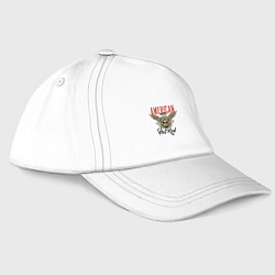 Бейсболка American Hot Rod, цвет: белый