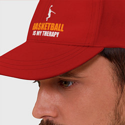 Бейсболка Терапия - Баскетбол, цвет: красный — фото 2