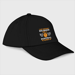 Бейсболка Beer & Basket, цвет: черный