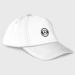 Бейсболка Эта-10, цвет: белый