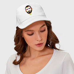 Бейсболка Benzema Style, цвет: белый — фото 2