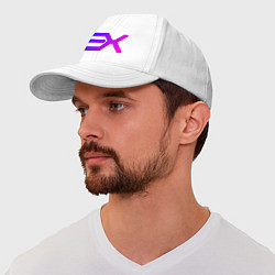 Бейсболка Eirex Cap Logo Infinity, цвет: белый