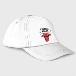Бейсболка Chicago Bulls, цвет: белый