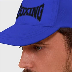Бейсболка Boxing cap, цвет: синий — фото 2