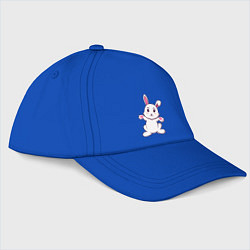 Бейсболка Кролик - Приветики, цвет: синий