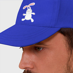 Бейсболка Happy - Bunny, цвет: синий — фото 2