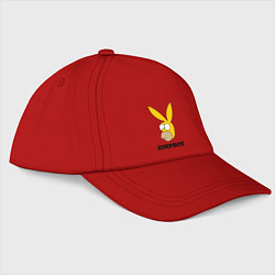 Бейсболка Simpboy - rabbit Homer, цвет: красный