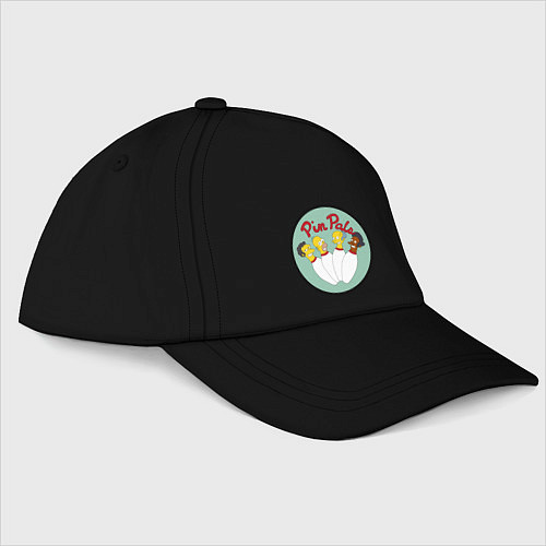 Бейсболка Simpsons bowling / Черный – фото 1