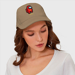 Бейсболка Among USSR, цвет: миндальный — фото 2