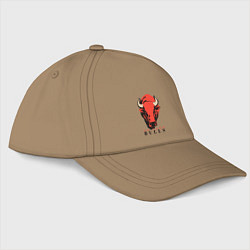 Бейсболка Chicago bull, цвет: миндальный