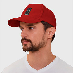 Бейсболка Pay Day 3 white bear, цвет: красный — фото 2