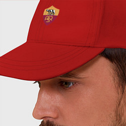 Бейсболка Roma fc club, цвет: красный — фото 2