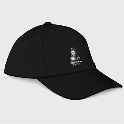 Бейсболка Карлах - ахегао - черный и белый, цвет: черный