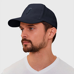 Бейсболка Grim reaper, цвет: тёмно-синий — фото 2