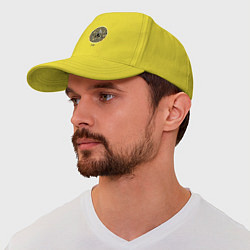 Бейсболка EOS крипто символ, цвет: желтый — фото 2