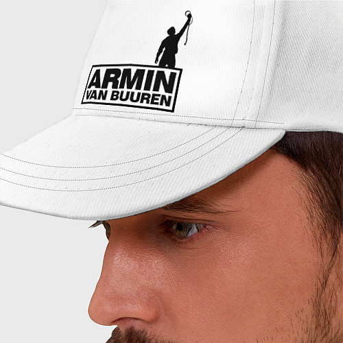 Бейсболка Armin van buuren / Белый – фото 2